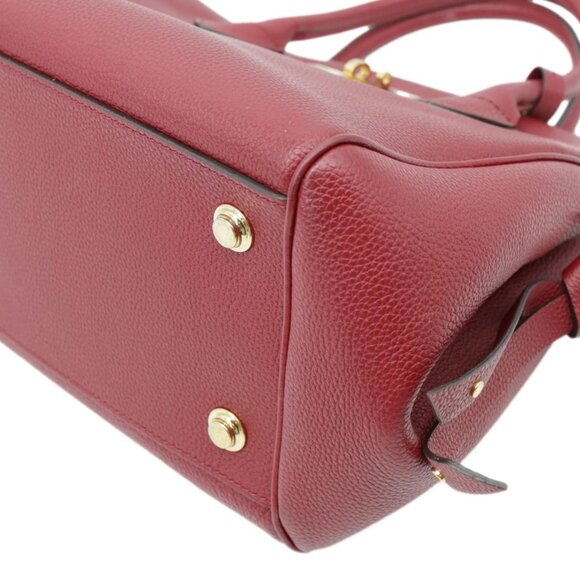 Louis Vuitton  Milla PM Veau Nuage Leather Shoulder Bag Red - Picture 8 of 14